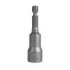 Головка торцевая магнитная 13 х 65 мм с хвостовиком HEX 1/4" (1шт), блистер