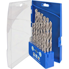 Набор сверл по металлу, серия "Профи", 25 шт, 1-13 мм