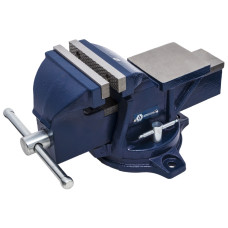 Тиски слесарные поворотные, ширина губок 125 мм