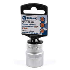 Головка торцевая универсальная 1/2", 22 мм