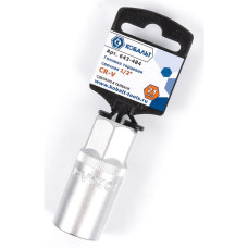 Головка торцевая свечная 1/2", 21 мм