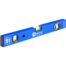 Уровень строительный МАГНИТНЫЙ 400 мм, профиль 20 x 49 мм,3 глазка из них 1 поворотный, точность 1,0 мм/м Уровень строительный МАГНИТНЫЙ 400 мм, профиль 20 x 49 мм,3 глазка из них 1 поворотный, точность 1,0 мм/м