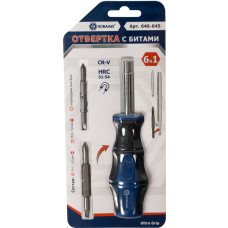 Отверточная рукоятка Ultra Grip с набором двусторонних бит Отверточная рукоятка Ultra Grip с набором двусторонних бит