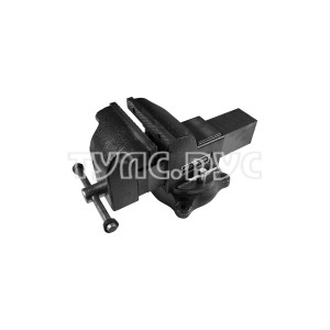 Чугунные поворотные тиски с трубным зажимом и наковальней Berger BG ТОНАР 150мм BG1338 