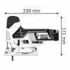 Аккумуляторный лобзик Bosch GST 12V-70 