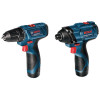 Набор Bosch: аккумуляторная дрель-шуруповерт GSR 120-LI Professional и импульсный гайковерт GDR 120-LI Professional