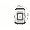 Аккумуляторный фонарь Li-ion 18 В, BOSCH GLI 18V-1900 0601446400