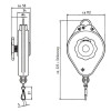 Балансир BOSCH с тросом 0607950951