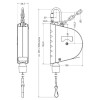 Балансир с тросом Bosch 0607950953