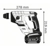 Аккумуляторный перфоратор Li-Ion 18 В, Bosch GBH 18 V-LI Compact (L-Boxx) 0611905308
