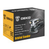 Шлифмашина эксцентриковая сетевая DEKO DKG400-125 063-2203