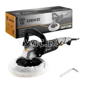 Шлифмашина полировальная сетевая DEKO DKP1500 063-4184