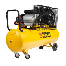 Компрессор воздушный BCV2300/100, ременный привод, 2,3 кВт, 100 литров, 440 л/мин Denzel 58111