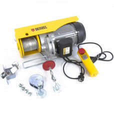 Электрический тельфер DENZEL TF-1200, 1,2 т, 1800 Вт, высота 12 м, 52018 Электрический тельфер DENZEL TF-1200, 1,2 т, 1800 Вт, высота 12 м, 52018