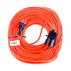 Силовой удлинитель-шнур DENZEL, 50м, 1 розетка, 10A, тип УХ10 95913