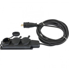 Электрический силовой удлинитель DENZEL 10м. 96025