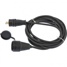 Электрический силовой удлинитель DENZEL, 20м, 1 розетка, КГ 3*1,5мм, 16 А, 96031