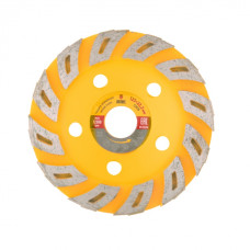 Чашка алмазная зачистная Турбо (125х22.2 мм) DENZEL 72970