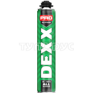 Монтажная пена полиуретановая PRO (750 мл) DEXX 41126