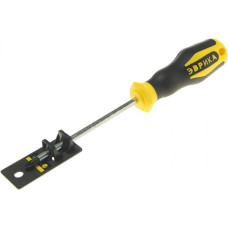 Крестовая отвертка ЭВРИКА PZ2х125мм диам.6мм магнитная ER-1DZ-05H