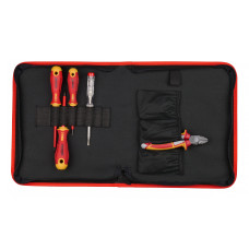 Набор отверток Felo Ergonic SL, PH, PZ +/-, отвертка тестер сети и диэлектрическиие бокорезы 160 мм 41390504 Набор отверток Felo Ergonic SL, PH, PZ +/-, отвертка тестер сети и диэлектрическиие бокорезы 160 мм 41390504