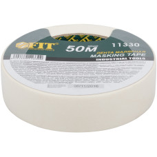 Лента малярная креппированная клейкая, 30 мм х 50 м