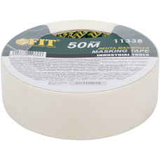 Лента малярная креппированная клейкая, 38 мм х 50 м