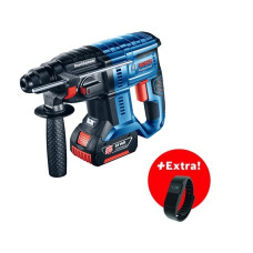 Аккумуляторный перфоратор Bosch GBH 180-LI + фитнес-браслет 