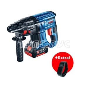 Аккумуляторный перфоратор Bosch GBH 180-LI + фитнес-браслет 