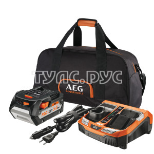 AEG Набор: Аккумулятор L1850R + зарядное устройство BLK1218 + сумка SETL1850BLK 