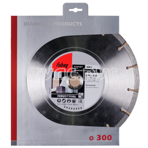 Алмазный диск AW-I /абразив/сегмент.  диам. 300/25.4 мм.