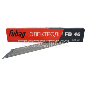Электрод сварочный с рутилово-целлюлозным покрытием FB 46 (0.9 кг; 2.5 мм) FUBAG 38855