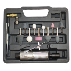 Пневмошлифмашина прямая GL25000 (103 л/мин 6бар 25000об/мин) + набор кейс