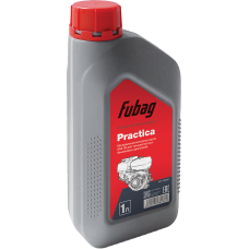 Масло моторное минеральное для четырехтактных бензиновых двигателей 1 литр Fubag 4Т Practica (SAE 30)