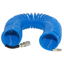 Шланг спиральный с фитингами рапид полиуретан 15бар 8x12мм 10м.