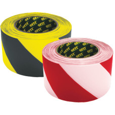 Лента сигнальная (красно-белая) 50 мм х 100 м Лента сигнальная (красно-белая) 50 мм х 100 м