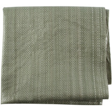 Мешок для строит.мусора тканый полипропиленовый зеленый 52 гр, 1050х550 мм