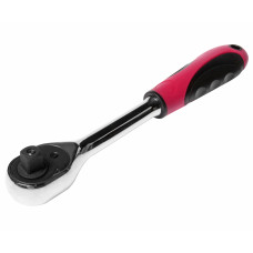 Трещотка 1/2" 72-зубцовая с резиновой рукояткой, длина 257мм JTC /1/25 JTC-5024B Трещотка 1/2" 72-зубцовая с резиновой рукояткой, длина 257мм JTC /1/25 JTC-5024B