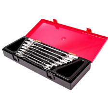 Набор ключей торцевых шарнирных 6-19мм (в кейсе) 7шт JTC /1/8 JTC-K6072