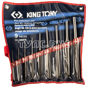 Набор выколоток, 9 предметов KING TONY 1009PR
