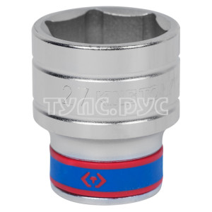 Головка торцевая стандартная шестигранная 1/2", 27 мм KING TONY 433527M