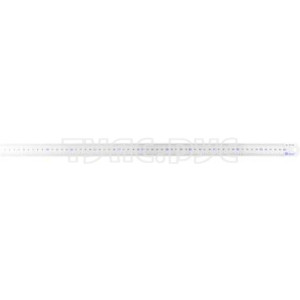 Линейка КОБАЛЬТ 600 × 28 × 0.7 мм, нерж.сталь 243-394