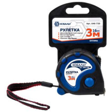 Рулетка Оптима (3м x 16мм) КОБАЛЬТ 646-720