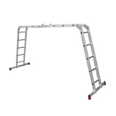 Шарнирная стремянка-трансформер универсальная Krause 5+4+4+5 085078 Шарнирная стремянка-трансформер универсальная Krause 5+4+4+5 085078