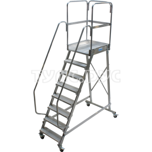 Лестница с площадкой Krause 8 ступеней 820068
