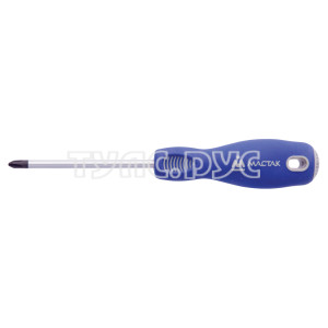 Отвертка крестовая Phillips 2х100 мм, держатель МАСТАК 041-02101H