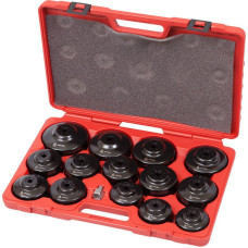 Набор съемников масляных фильтров, 15 предметов МАСТАК 103-40015C