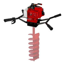 Мотобур DDE GD-65-300 (двухтактный 65 куб.см., 2,3кВт,  редукция 34:1, масса 10,8 кг, макс. диаметр, шт