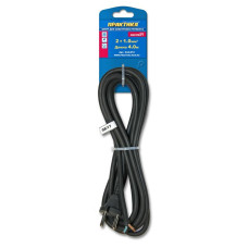 Сетевой шнур ПРАКТИКА ПГА-ВП 2х1,0 4 метра 244-810