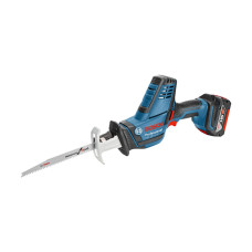 Аккумуляторная сабельная пила  Li-ion 18 В, BOSCH GSA 18 V-LI C 06016A5002